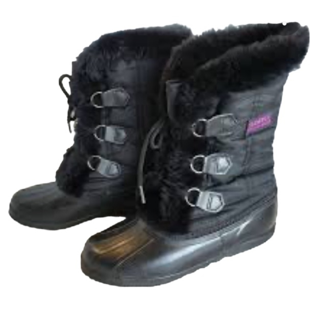 Sorel Kaufman Canada Lined Winter Snow Boots 9Women's Removable White Liners
